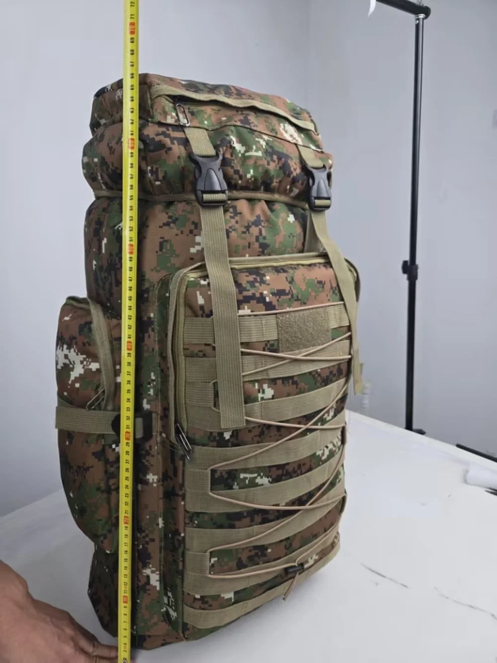 2pcs Men's Sports Large Capacity Backpack Sports Backpack Hiking Bag